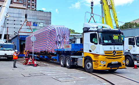 中車(chē)株機(jī)香港市區(qū)線電力工程機(jī)車(chē)項(xiàng)目